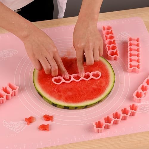 HUAKENER Mini Cookie Cutters Set of 6 1