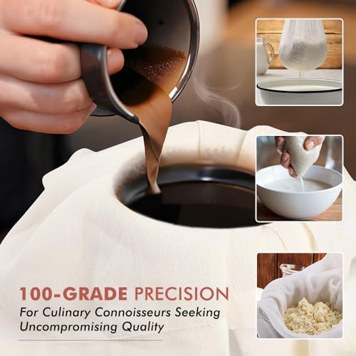 Urban Villa 6 Pcs Cheese Cloths - Fast Easy Use