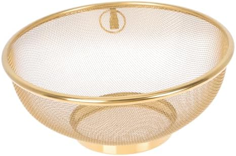 Ergonomic Metal Strainer Kitchen 30-Second Speed Rust-Resistant
