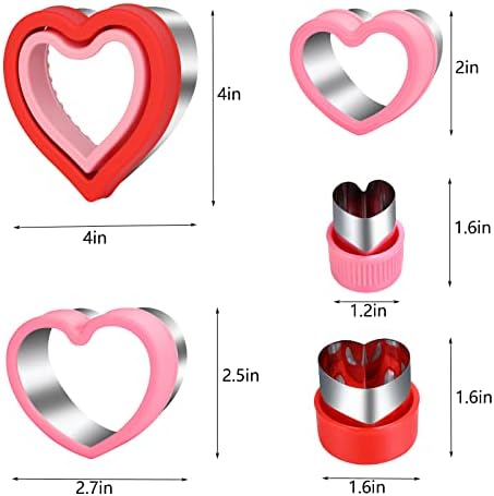Valentines Day Chocolate and Cookie Cutters