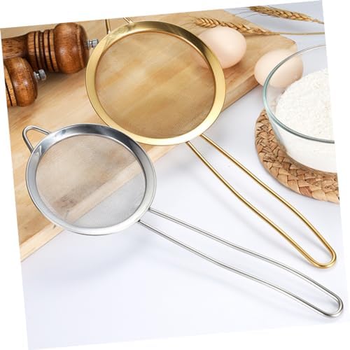 Stainless Steel 3-Piece Flour Sieve Set