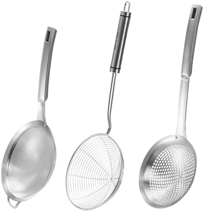 Suwimut 3-Piece Food Strainer Set