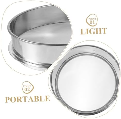 CONGARTENO 2 Pcs Stackable Herbal Extractor and Sifter