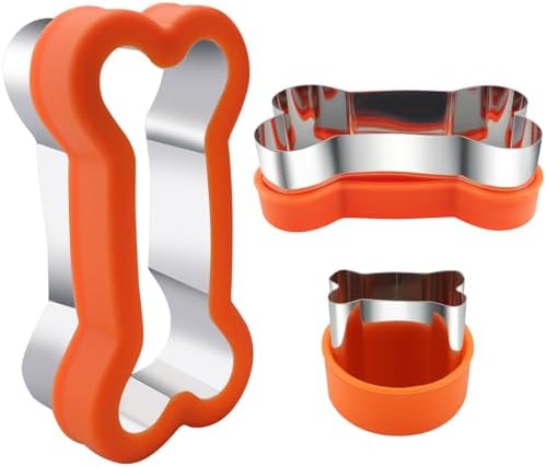 HiHITAOO Dog Cookie Cutters Set