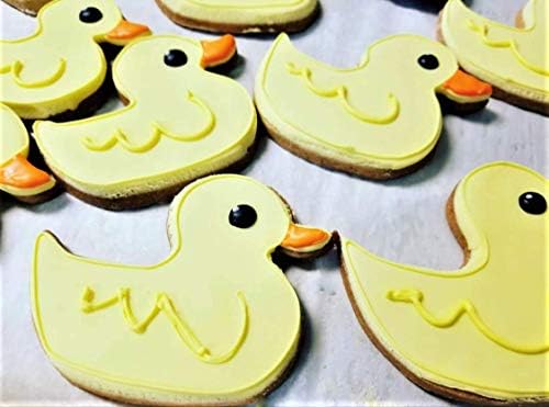 Adorable 4 Rubber Duck Cookie Cutter - Made in USA