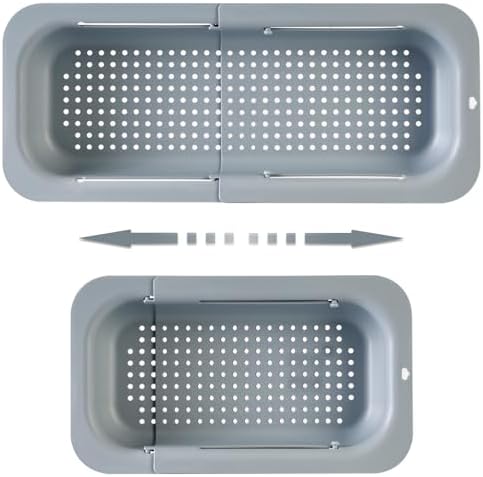 Extendable Sink Colander Strainer Basket