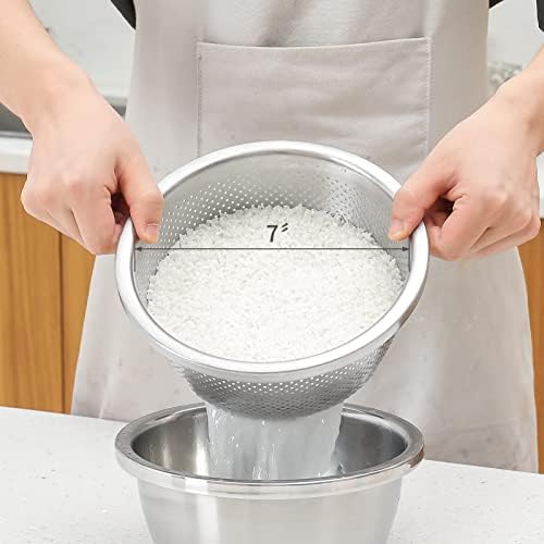 Paoli 304 Stainless Steel Colander Set with Mixing Bowl