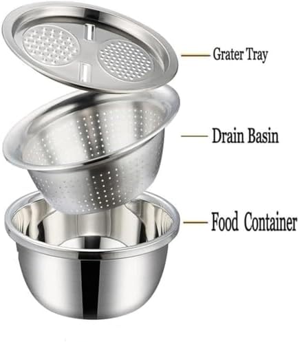 Versatile 304 stainless steel basin with 4-action