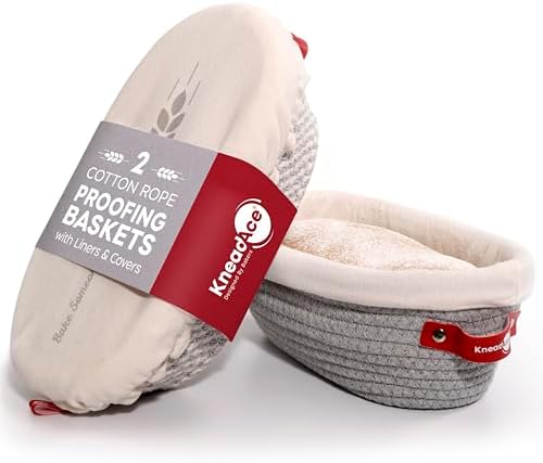 Elegant Sourdough Proofing Basket Set for Bakers