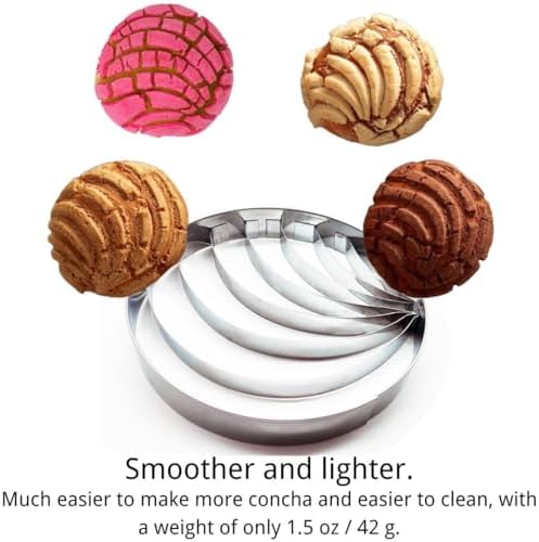 Concha Cutter Mexican Bread Mold - 5pc Pig Cookie Cutters