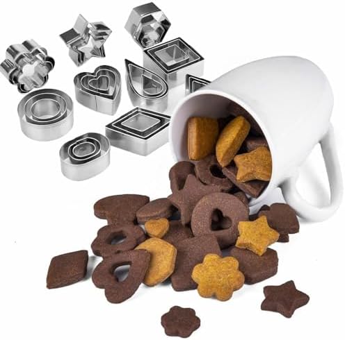 30-Piece Mini Cookie Cutter Set with Box