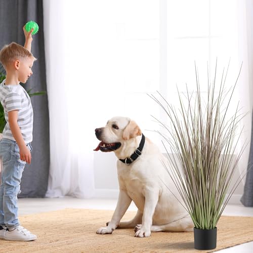 Fun 4FT Artificial Onion Grass Gift