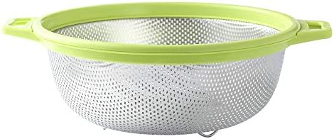 Stainless Steel Colander with Handle Kitchen Gadget