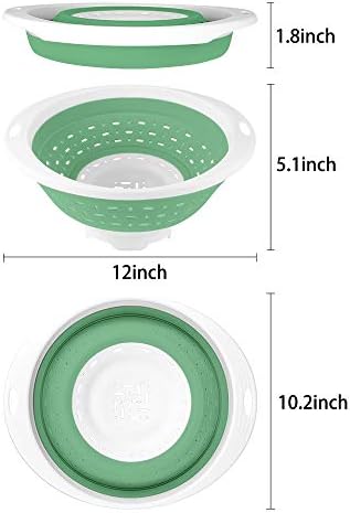 BPA-Free Collapsible Colander for Kitchen Use