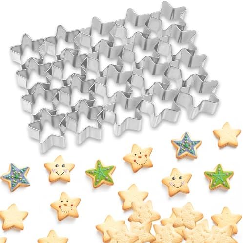 AIERSA Compact 20-Cavity Star Cookie Cutter