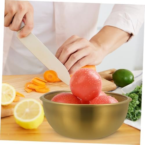 Stainless Steel Rice Washer Strainer Basket