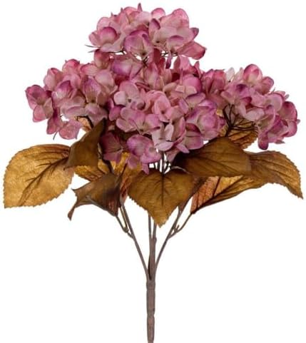 Vickerman 165 Artificial Hydrangea Bush 2Packs