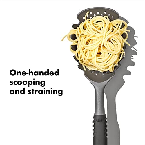 OXO Good Grips Pasta Scoop Strainer Gray