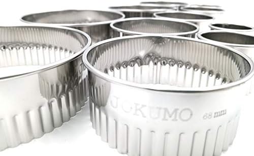 11 Piece Graduated Sizes Pastry Cookie Cutter Set