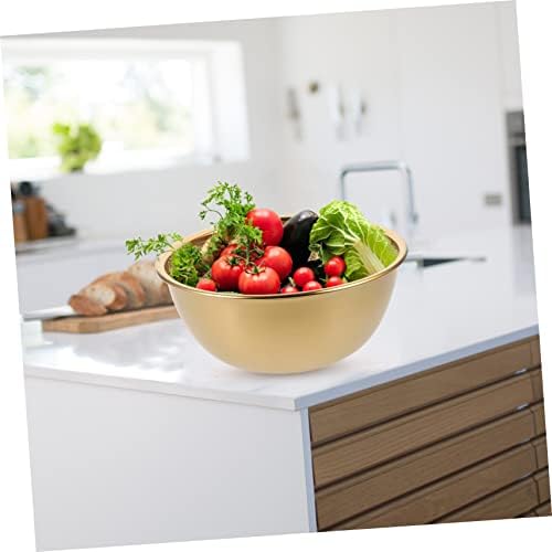 Effortless Vegetable Colander Stainless Steel Mesh Basket for Kitchen Use