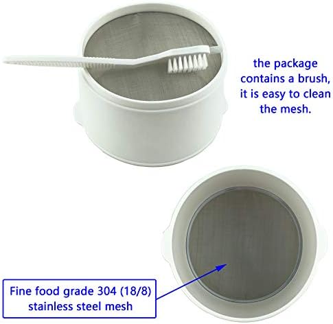iAesthete All-in-One Food Strainer with Pitcher and Brush