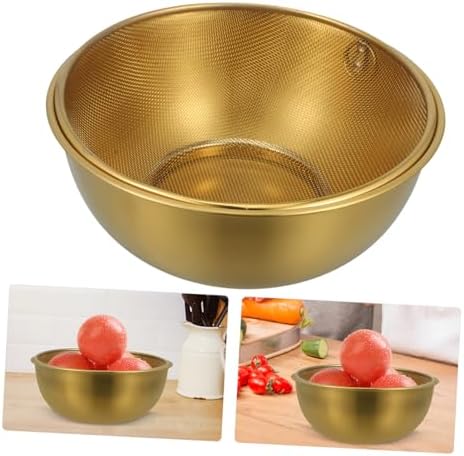 Mikinona 2-Piece Kitchen Colander Strainer Set