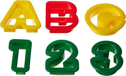 Sturdy Durable Alphabet Number Cookie Cutters
