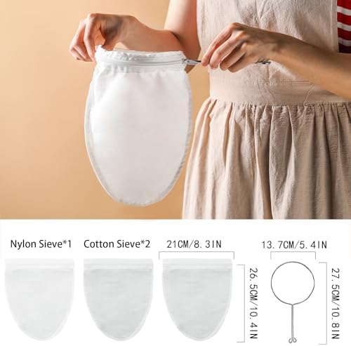 FatCat Reusable Nut Milk Strainer