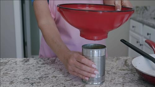 Grease Drainer Colander Gray