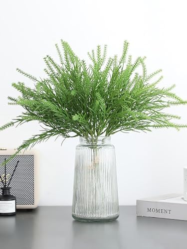 3-Piece Realistic Artificial Grass Greenery for Home Office Use