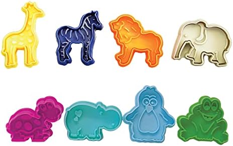 RM Animal Stamps for Cookies Cooking - 8 Unique Animal Designs