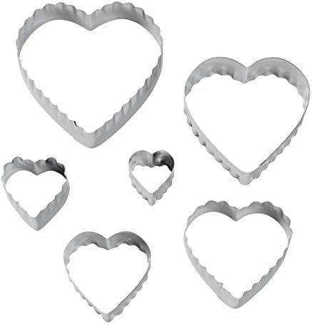 Wilton Nesting Fondant Cutters Silver