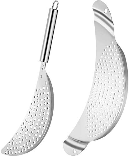 Two-Piece Stainless Steel Colander Set