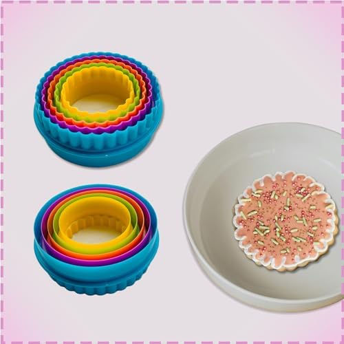 Bolonie Cookie Cutter Set - 6PCS Unique Baking Shapes