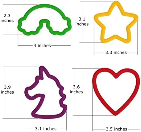 Iconikal Grip Cookie Cutters Fun for Baking and Kids