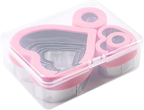 BakingWorld Heart Cookie Cutter Set