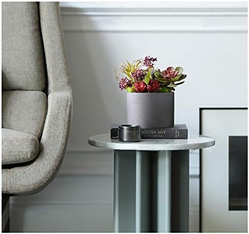 Modern Fake Succulents in Gray