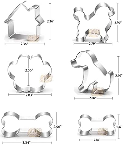 Delightful Dog Shaped Cookie Cutters