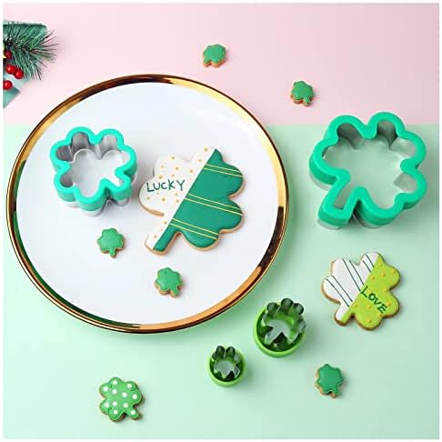 Stylish Shamrock Cookie Cutter Set for All Ages