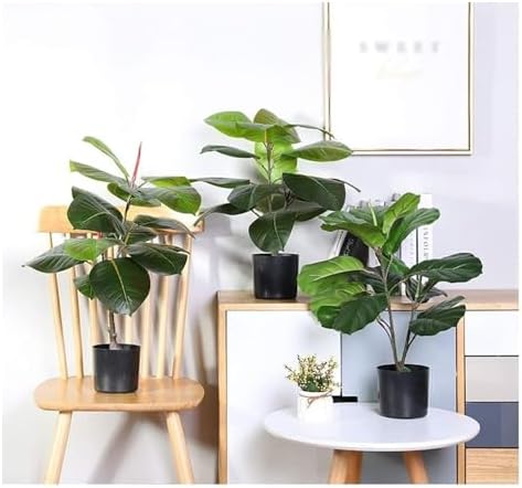 Rutavm Realistic Fake Tree for Home Outdoor Space