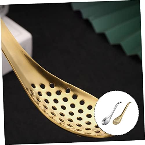 SHOWERORO Steel Kitchen Colander Spoon - Durable Spill-Proof and Comfortable