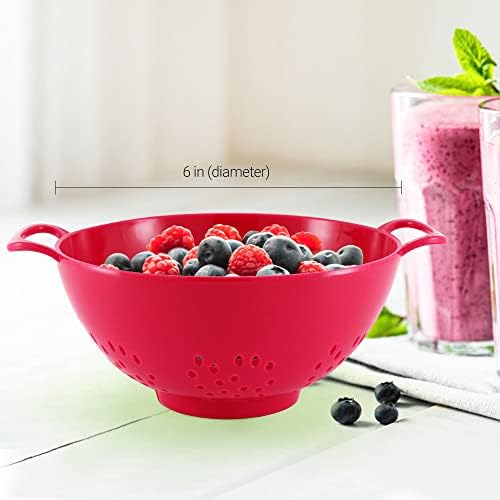 Meadow Lane 6 Inch Colander BPA Free Dishwasher Safe