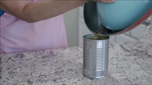 Grease Drainer Colander Gray
