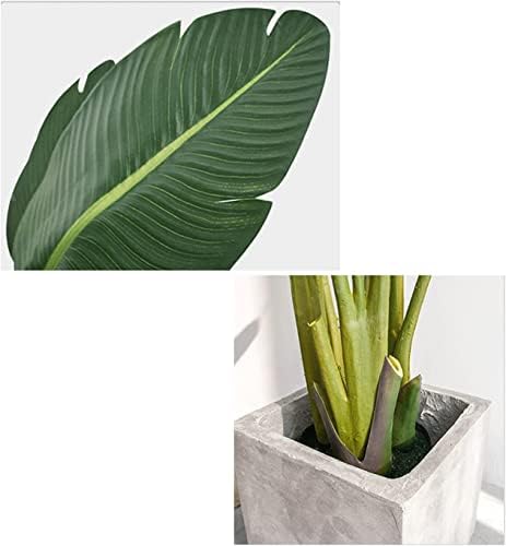 120cm Realistic Fake Tree Black Palm Leaves Living Room Faux Plant