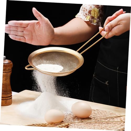 Stainless Steel 3-Piece Flour Sieve Set