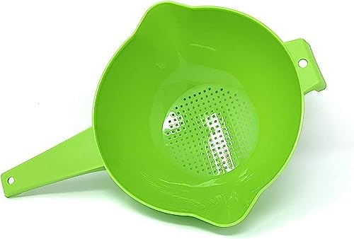 Tupperware 2-Quart Colander with Handle Fresh Colorful