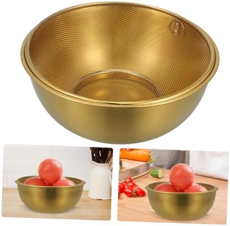 Stainless Steel Colander with Drain Basket
