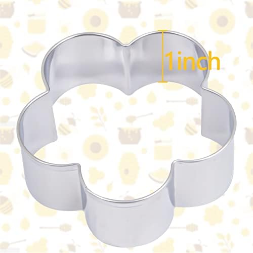Fun 6-Piece Bee Cookie Cutters for Baking and More