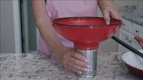 Grease Drainer Colander Gray