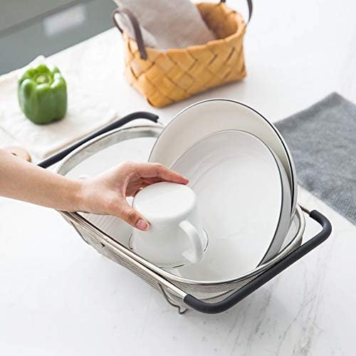 Expandable 2-Pack Strain Basket for Kitchen